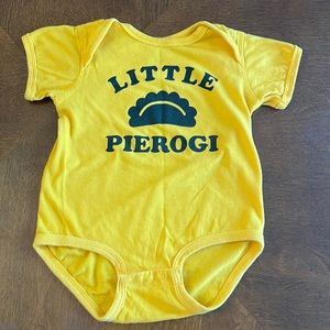 Little Pierogi onesie | size 12-18 months